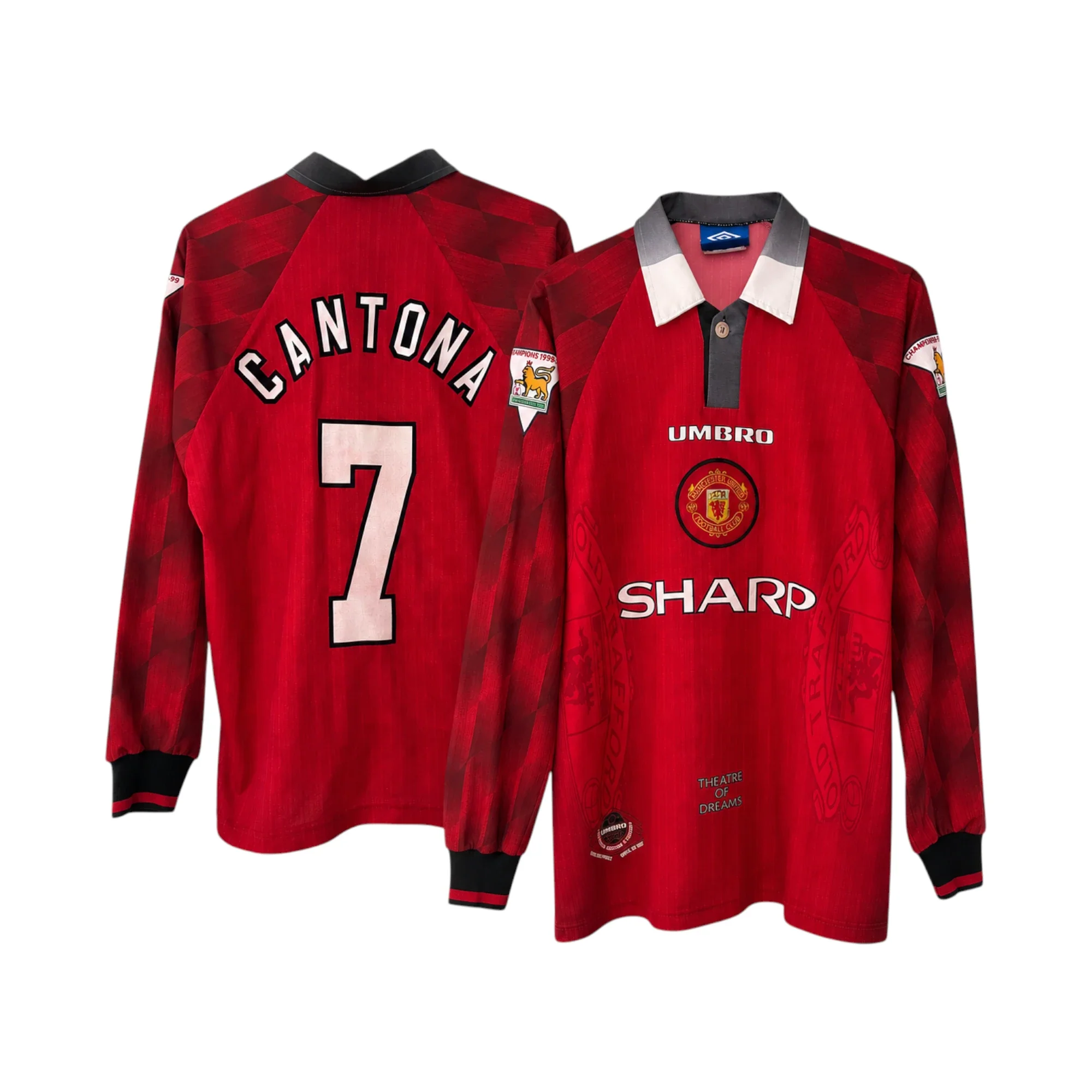 MANCHESTER UNITED ユニフォーム CANTONA 7 長袖 Manchester United MANCHESTER UNITED ユニフォーム CANTONA 7 長袖 Manchester United