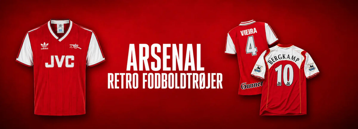 Arsenal Retro Fodboldtrøjer 1800x650