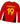 Belgien Hjemmebanetrøje 2014/15 - 19 Dembele L/S (XL) - retro fodboldtrøje