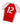 Danmark Hjemmebanetrøje 1984/86 - Vilfort 12 (M) Matchworn - retro fodboldtrøje