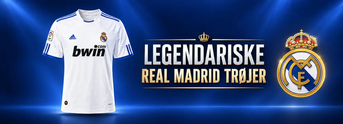 Legendariske Real Madrid Trøjer 1800x650