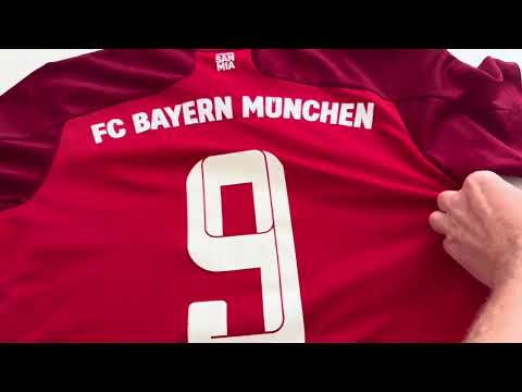 Bayern München Hjemmebanetrøje 2021/22 - Lewandowski (M)