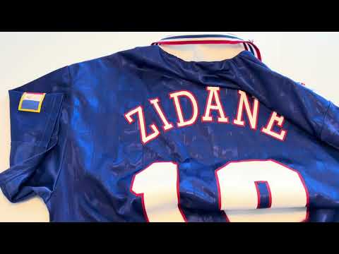 Frankrig Hjemmebanetrøje 1996/97 - Zidane (XL)